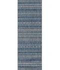 Momeni Villa Area Rug VI-04 Tuscany Blue 2'7 X 7'6 Runner