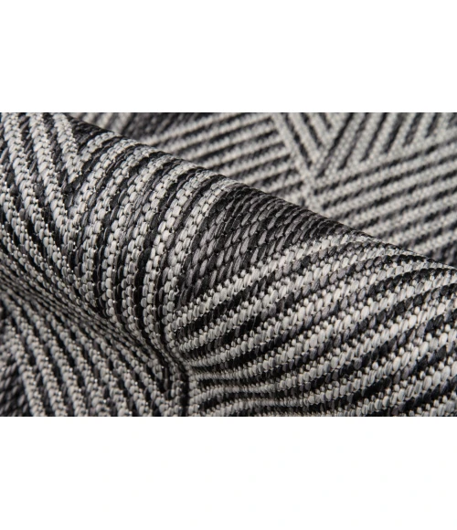 Momeni Villa Area Rug VI-06 Como Charcoal 3'3 X 5'