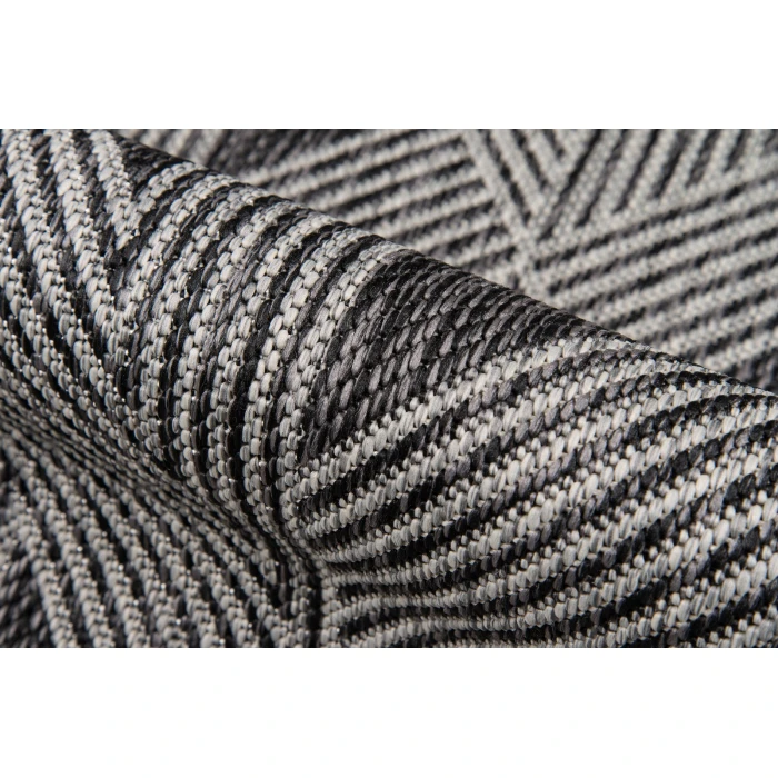 Momeni Villa Area Rug VI-06 Como Charcoal 2'7 X 7'6 Runner