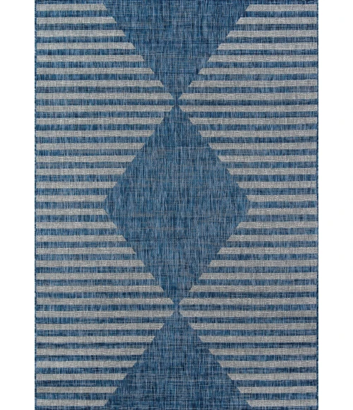 Novogratz Villa VI-07 Blue 2 ft. X 3 ft. Rectangle Rug