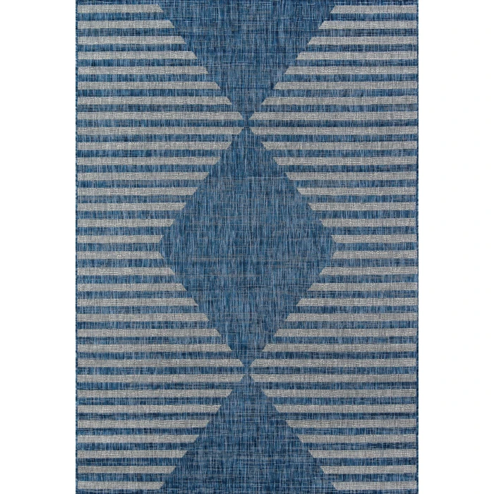 Novogratz Villa Blue VI-07 3ft.11in. X 5ft.7in. Rect. Rug