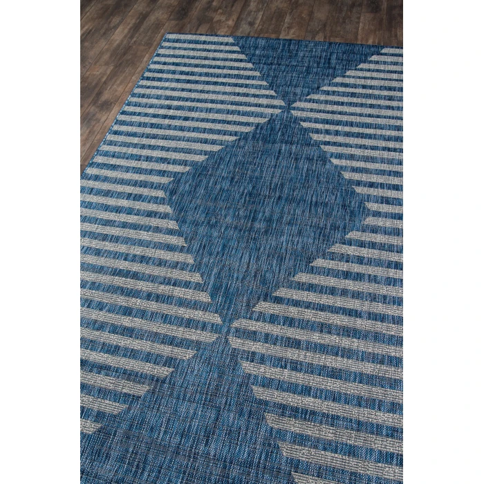 Novogratz Villa Blue VI-07 3ft.11in. X 5ft.7in. Rect. Rug