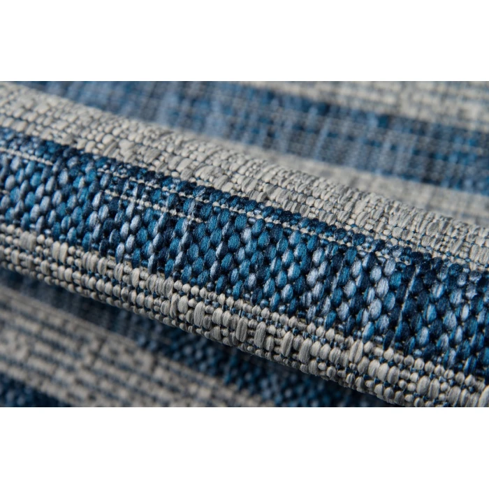 Novogratz Villa Blue VI-07 3ft.11in. X 5ft.7in. Rect. Rug