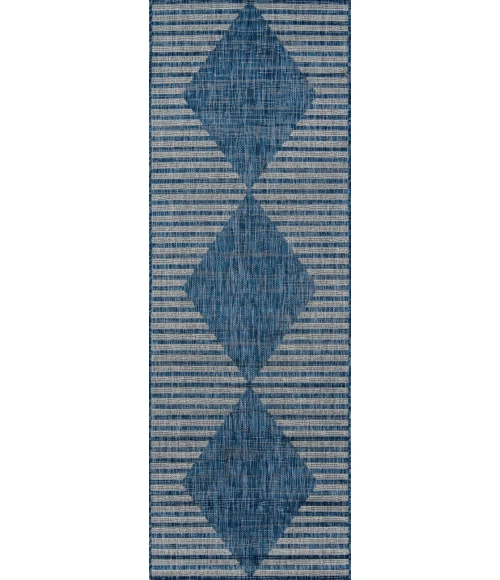 Novogratz Villa VI-07 Blue 2 ft. X 3 ft. Rectangle Rug