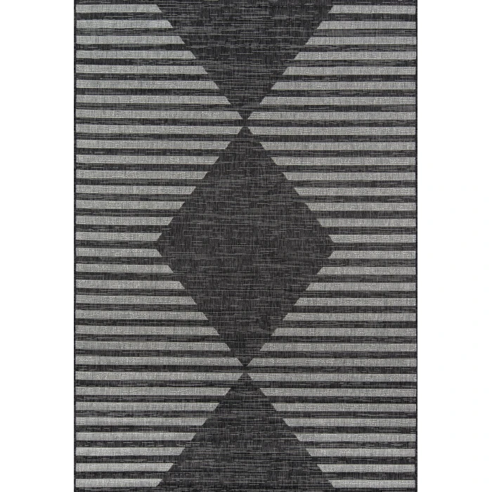 Momeni Villa Area Rug VI-07 Cavallo Charcoal 2' X 3'