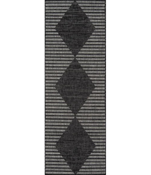 Momeni Villa Area Rug VI-07 Cavallo Charcoal 2' X 3'