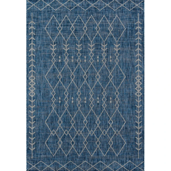 Momeni Villa Area Rug VI-08 Monaco Blue 7'10 X 10'10