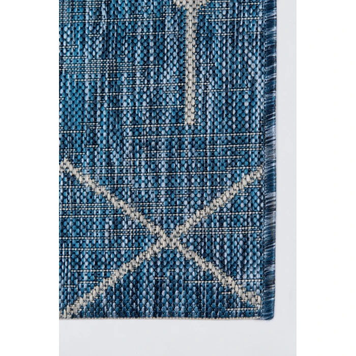 Momeni Villa Area Rug VI-08 Monaco Blue 7'10 X 10'10