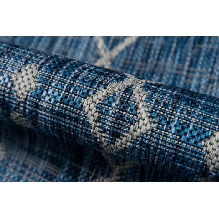 Momeni Villa Area Rug VI-08 Monaco Blue 7'10 X 10'10