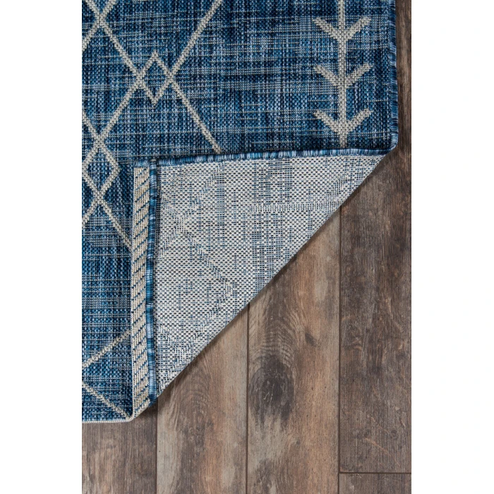Momeni Villa Area Rug VI-08 Monaco Blue 7'10 X 10'10