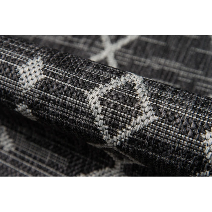 Momeni Villa Area Rug VI-08 Monaco Charcoal 7'10 X 10'10