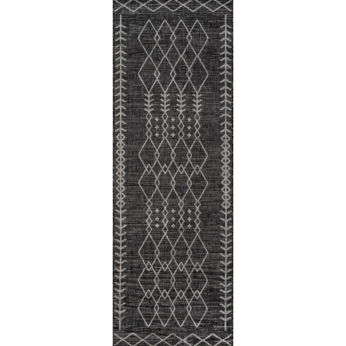 Momeni Villa Area Rug VI-08 Monaco Charcoal 7'10 X 10'10