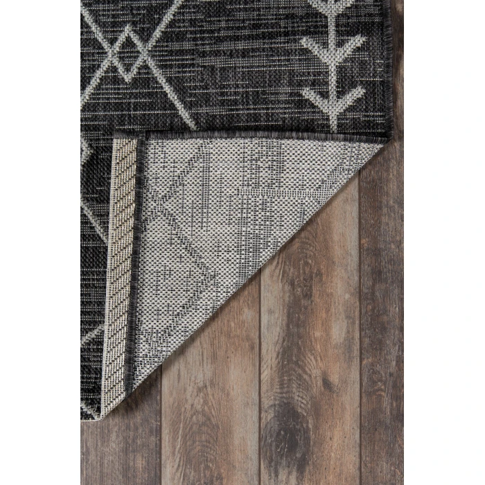 Momeni Villa Area Rug VI-08 Monaco Charcoal 7'10 X 10'10