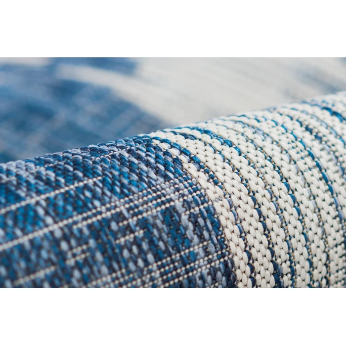 Momeni Villa Area Rug VI-12 Turin Blue 7'10 X 10'10