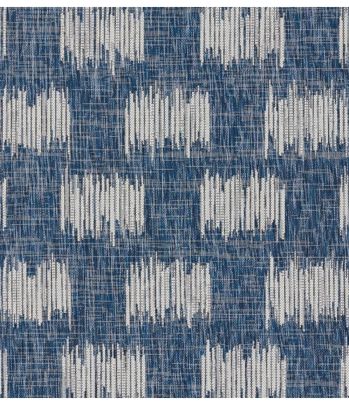 Momeni Villa Area Rug VI-12 Turin Blue 5'3 X 7'6