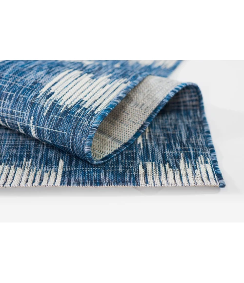 Momeni Villa Area Rug VI-12 Turin Blue 5'3 X 7'6