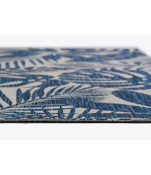 Momeni Villa Area Rug VI-13 Salerno Blue 2' X 10' Runner