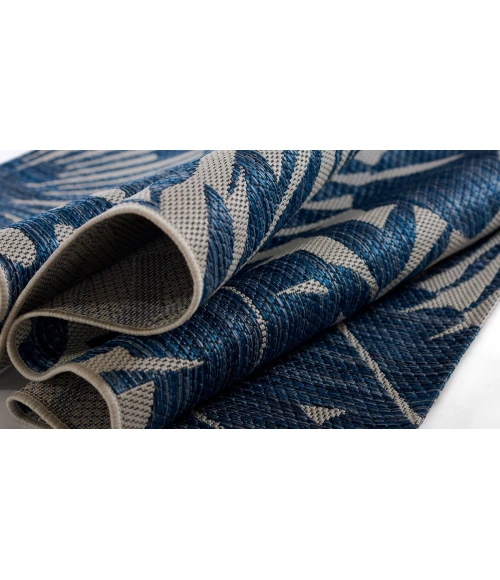 Momeni Villa Area Rug VI-13 Salerno Blue 2' X 10' Runner