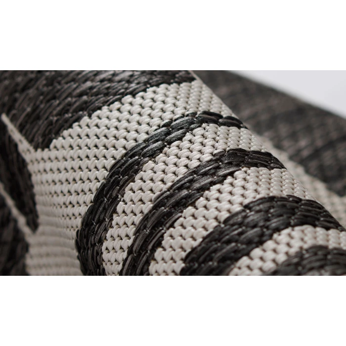 Momeni Villa Area Rug VI-13 Salerno Charcoal 2'7 X 7'6 Runner