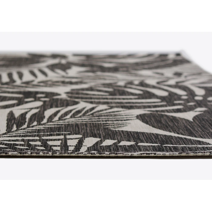 Momeni Villa Area Rug VI-13 Salerno Charcoal 2'7 X 7'6 Runner