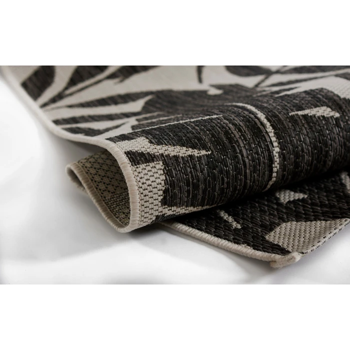 Momeni Villa Area Rug VI-13 Salerno Charcoal 2'7 X 7'6 Runner