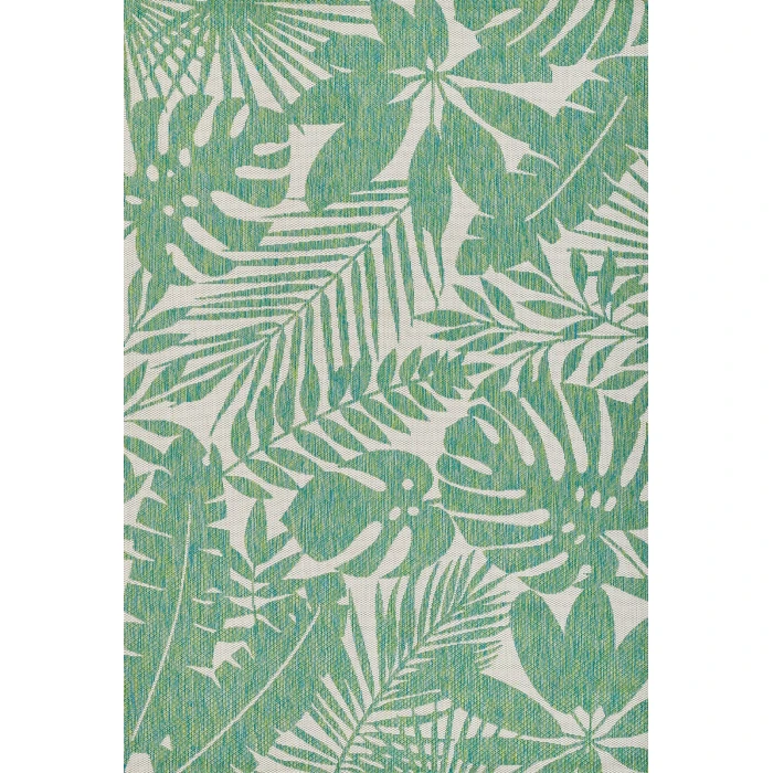 Momeni Villa Area Rug VI-13 Salerno Green 5'3 X 7'6