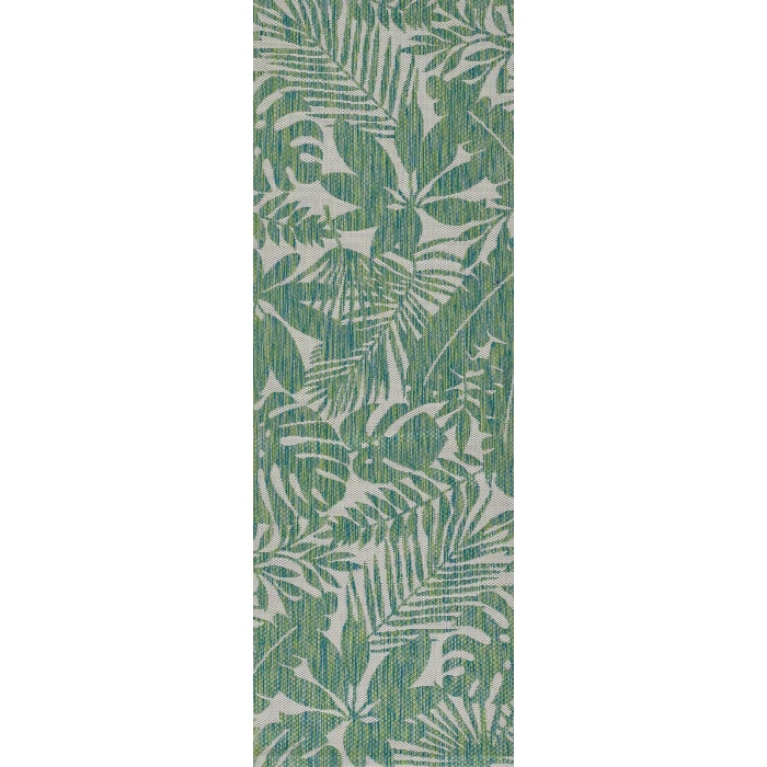 Momeni Villa Area Rug VI-13 Salerno Green 5'3 X 7'6