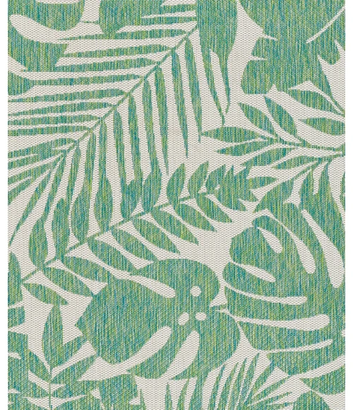 Momeni Villa Area Rug VI-13 Salerno Green 2' X 10' Runner