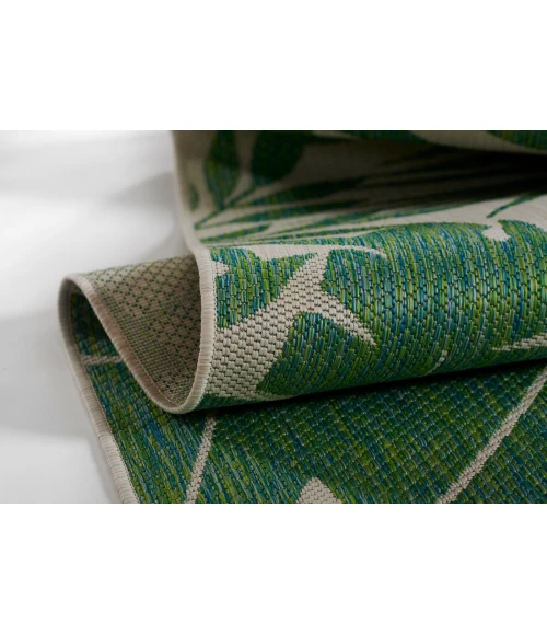 Momeni Villa Area Rug VI-13 Salerno Green 2' X 10' Runner