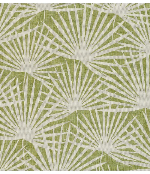 Momeni Villa Area Rug VI-14 Sorrento Green 6'7 X 9'6