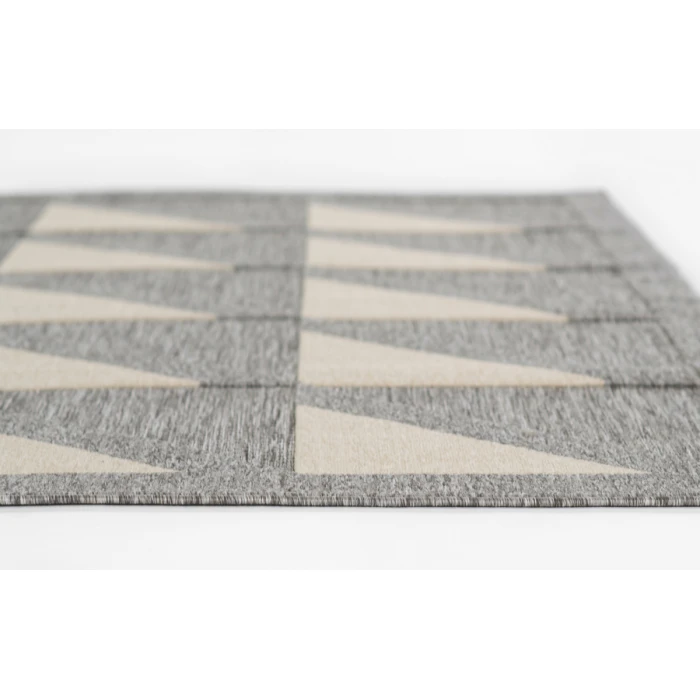 Momeni Vines VN-01 Grey 2'7" X 7'6" Runner Area Rug