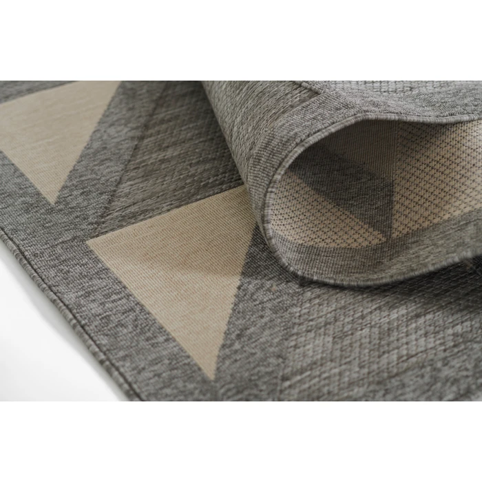 Momeni Vines VN-01 Grey 2'7" X 7'6" Runner Area Rug