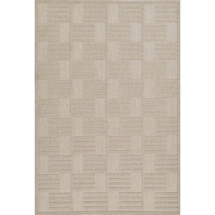 Momeni Vines VN-02 Beige 2'7" X 7'6" Runner Area Rug