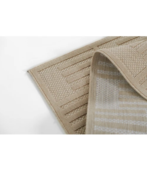 Momeni Vines VN-02 Beige 5'3" X 7'6" Area Rug