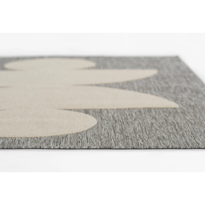 Momeni Vines VN-03 Grey 3'11" X 5'7" Area Rug