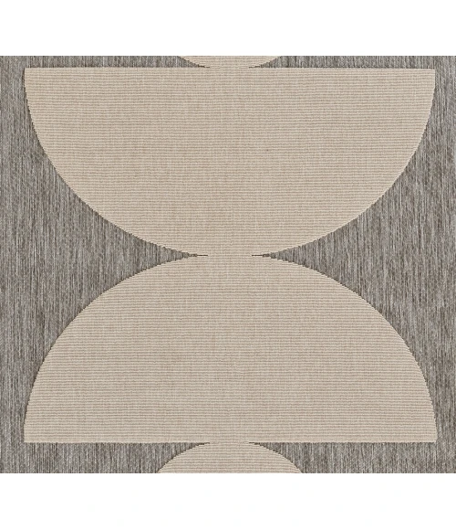 Momeni Vines VN-03 Grey 2'7" X 7'6" Runner Area Rug