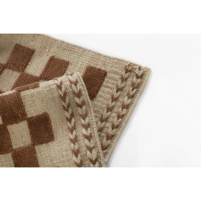 Momeni Willow WLO-1 Brown 6'3" X 9' Area Rug