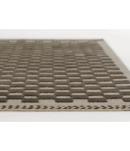 Momeni Willow WLO-1 Charcoal 2'6" X 8' Runner Area Rug