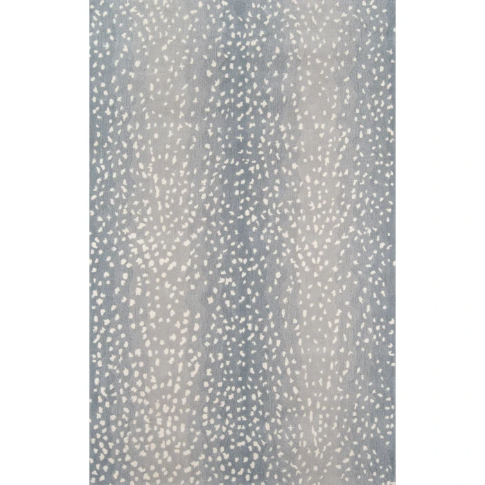 Momeni Woodland Area Rug WOD-1 Antelope Blue 2'6 X 8' Runner