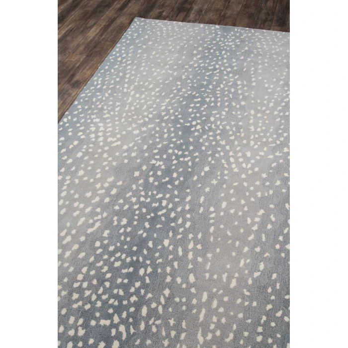 Momeni Woodland Area Rug WOD-1 Antelope Blue 2'6 X 8' Runner