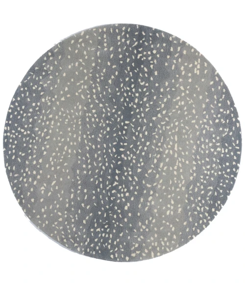 Momeni Woodland Area Rug WOD-1 Antelope Blue 2'6 X 8' Runner