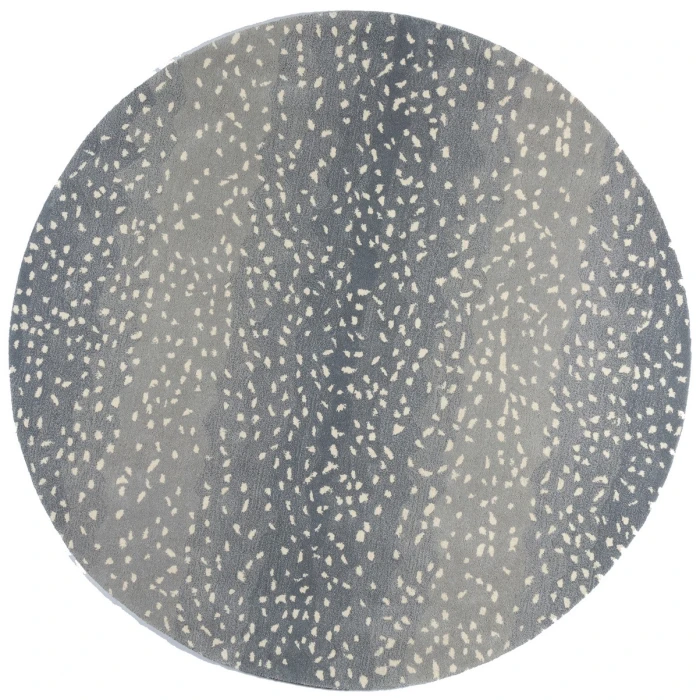 Momeni Woodland Area Rug WOD-1 Antelope Blue 2'6 X 8' Runner