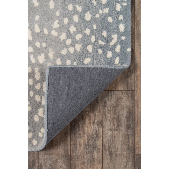 Momeni Woodland Area Rug WOD-1 Antelope Blue 2'6 X 8' Runner