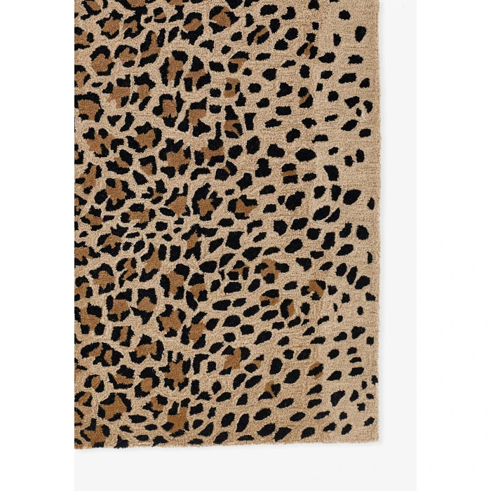 Momeni Woodland Area Rug WOD-2 Leopard Beige 3'6 X 5'6