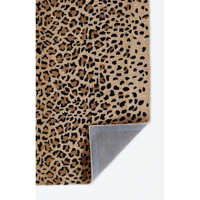 Momeni Woodland Area Rug WOD-2 Leopard Beige 3'6 X 5'6