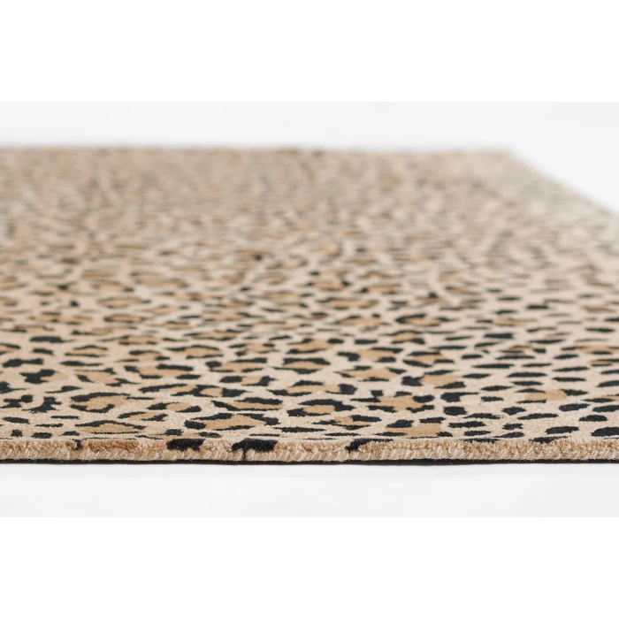 Momeni Woodland Area Rug WOD-2 Leopard Beige 3'6 X 5'6