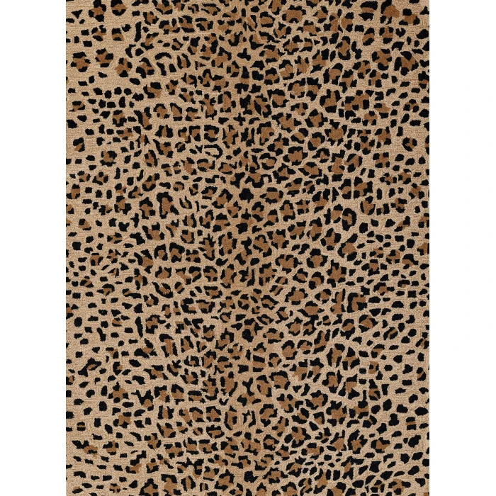 Momeni Woodland Area Rug WOD-2 Leopard Beige 3'6 X 5'6
