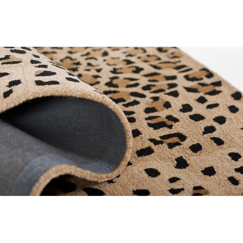 Momeni Woodland Area Rug WOD-2 Leopard Beige 2' X 3'
