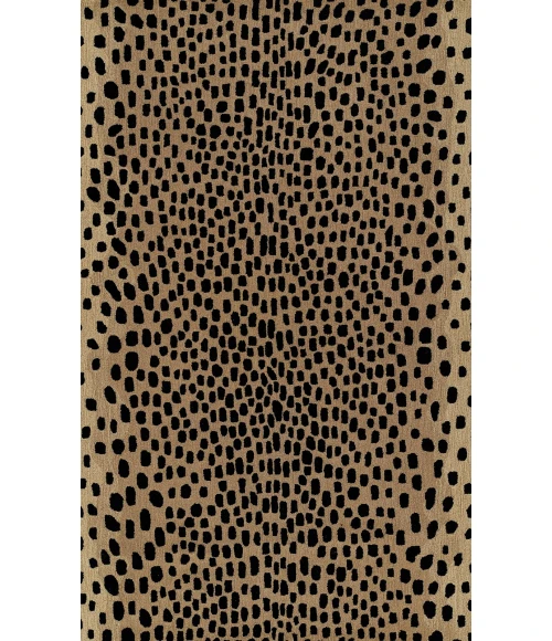 Momeni Woodland Area Rug WOD-3 Cheetah Beige 3'6 X 5'6