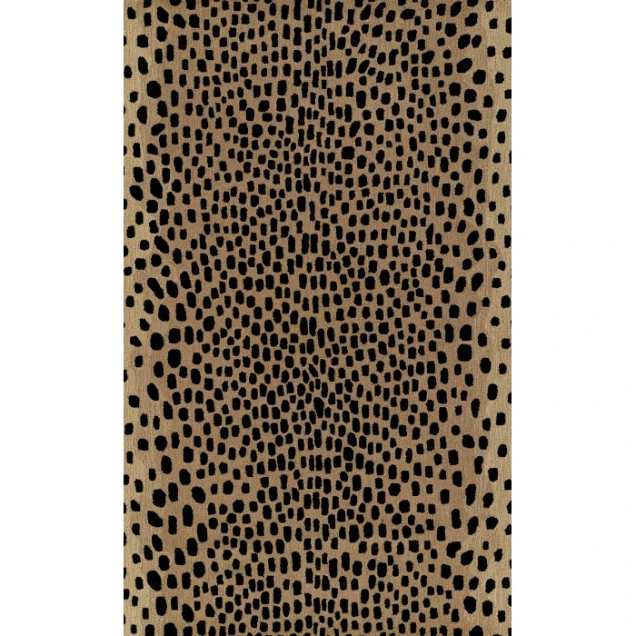 Momeni Woodland Area Rug WOD-3 Cheetah Beige 10' X 14'